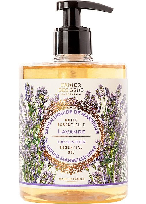 Марсельське рідке мило "Лаванда" Liquid Marseille Soap 500ml (879384-31157381) Panier des Sens (368856439)