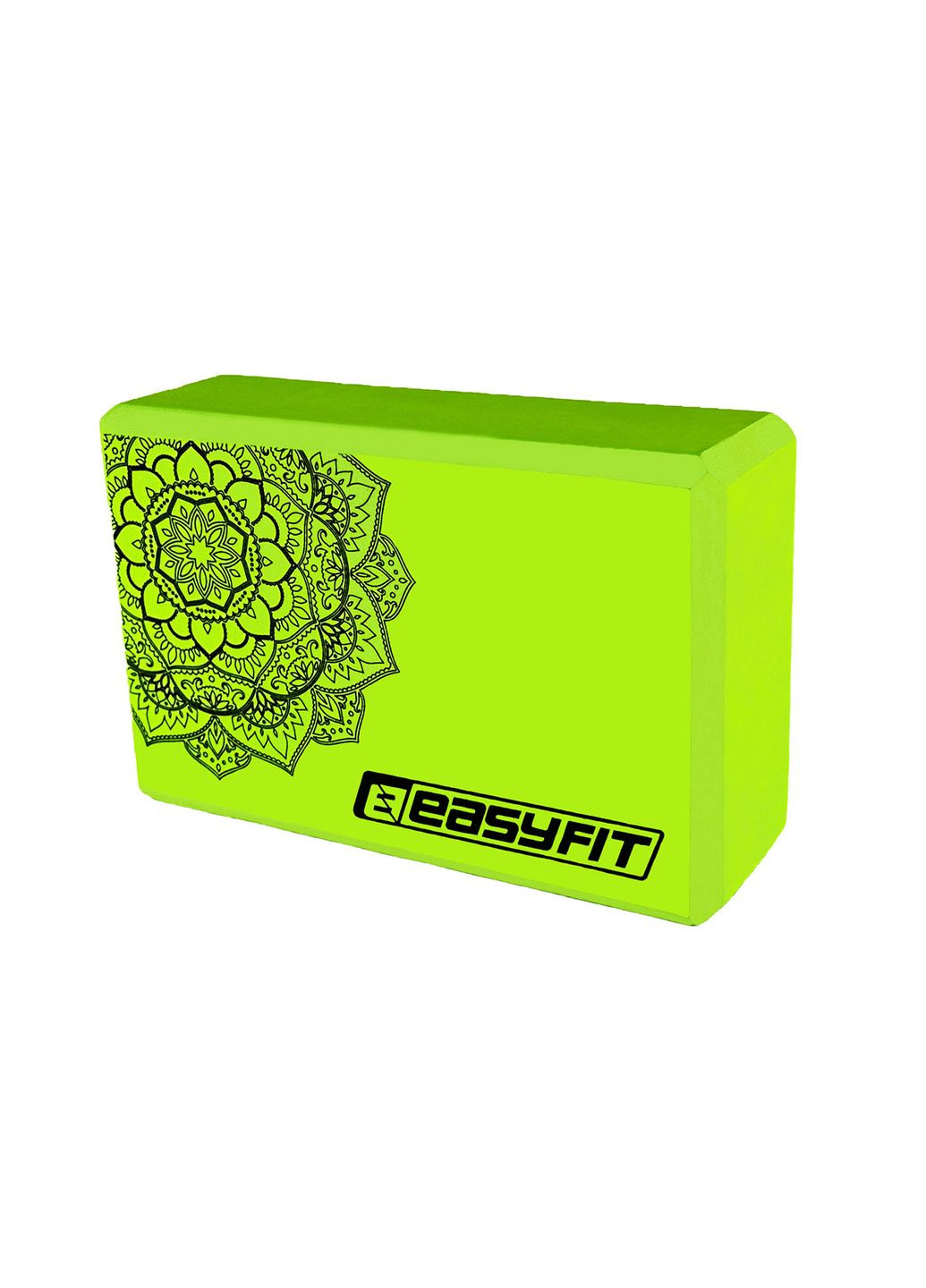 Блок для йоги EVA с рисунком (A-021578) EasyFit (323214037)