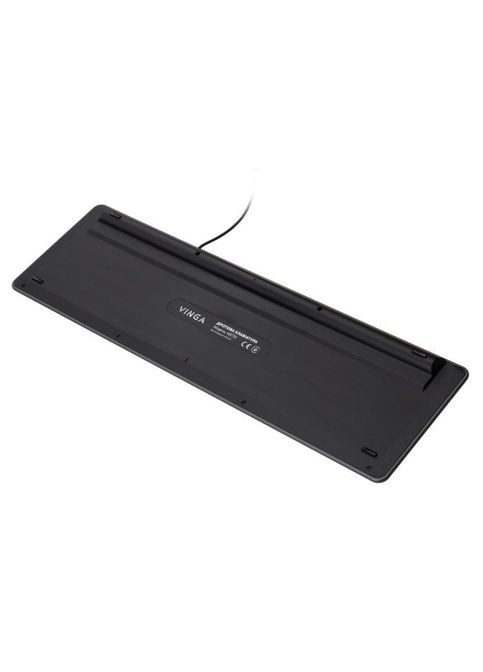 Клавіатура Vinga KB735 black-grey (268146039)