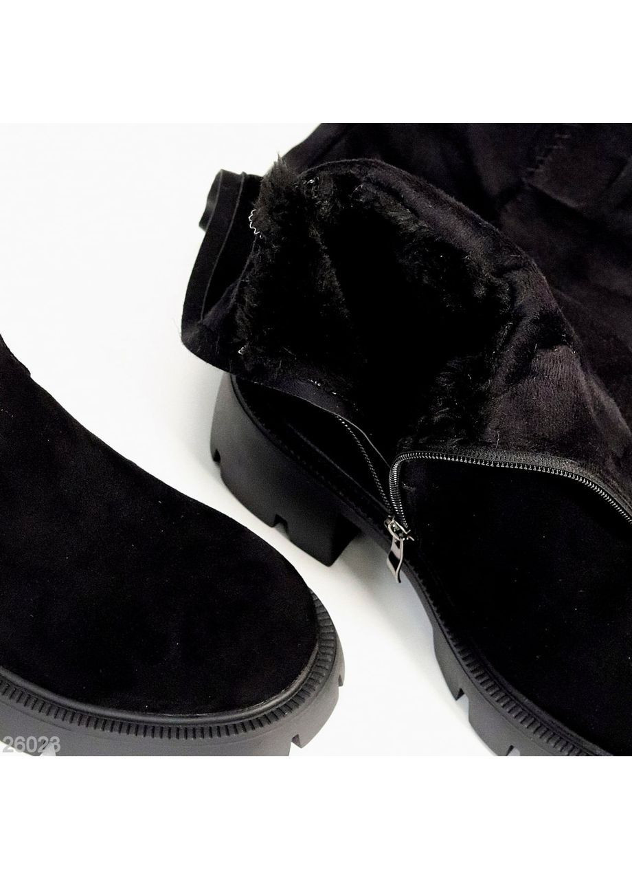 Черные осенние ботфорты "ruti" Helen
