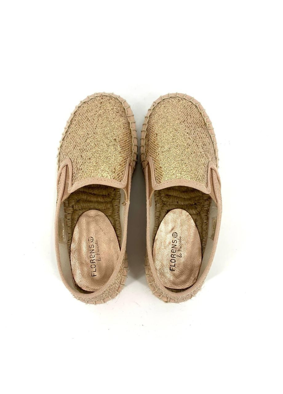 Сліпони, арт. Z7263, персикові, 100% текстиль, Італія, 32 р. Florens (347766055)