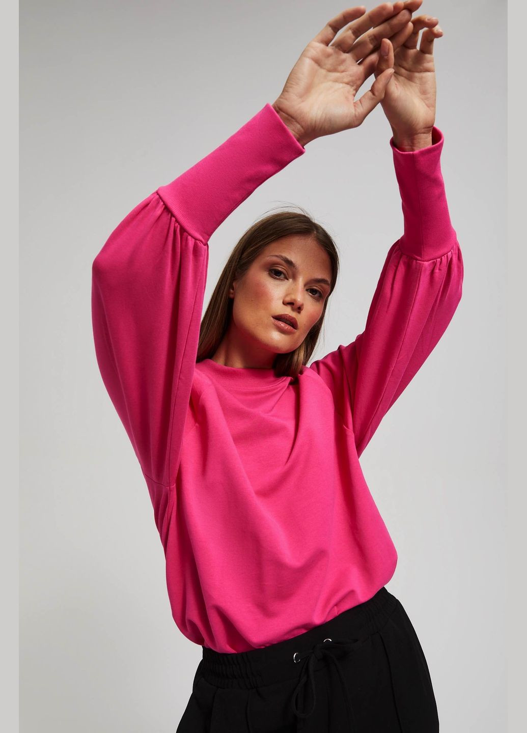 Фуксия свитшот Moodo (322859240)