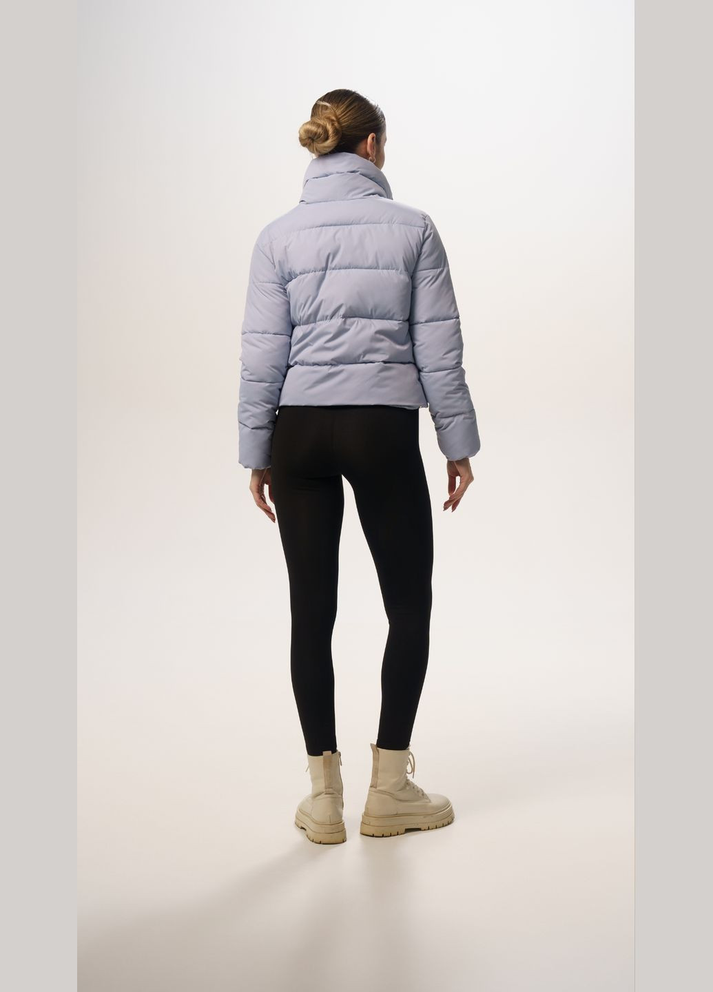 Светло-голубая стильная базовая куртка из лого✨ Luna