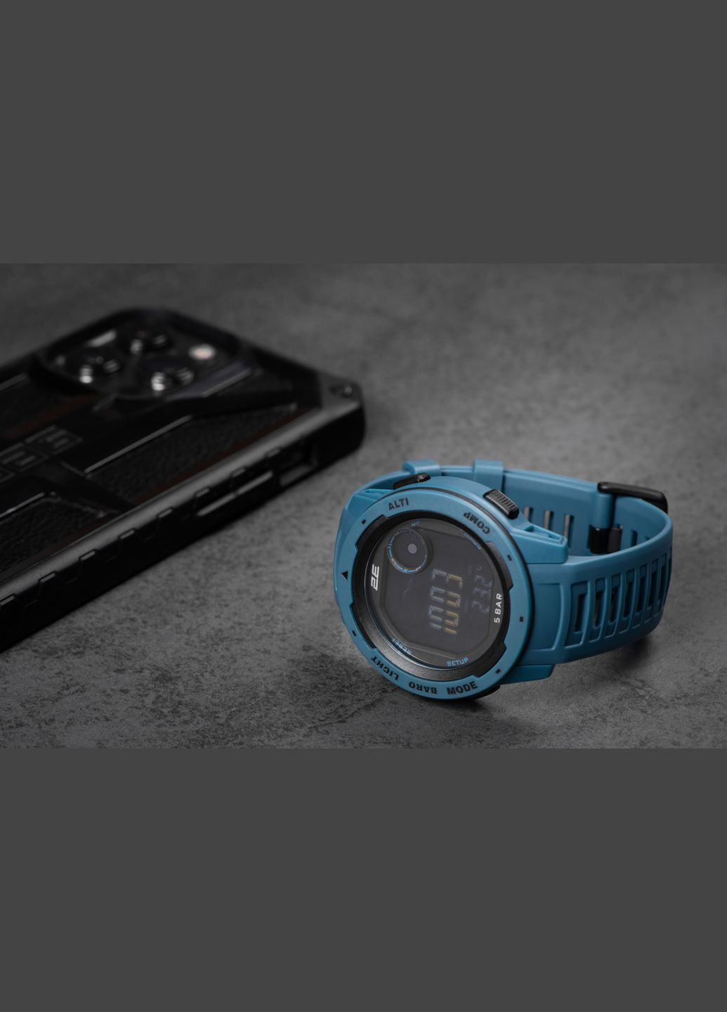 Тактические часы Delta X Blue с компасом и шагомером 2E Tactical (315029293)