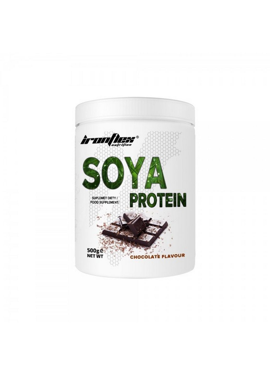Протеїн Soya Protein, 500 грам Шоколад Ironflex (293480629)