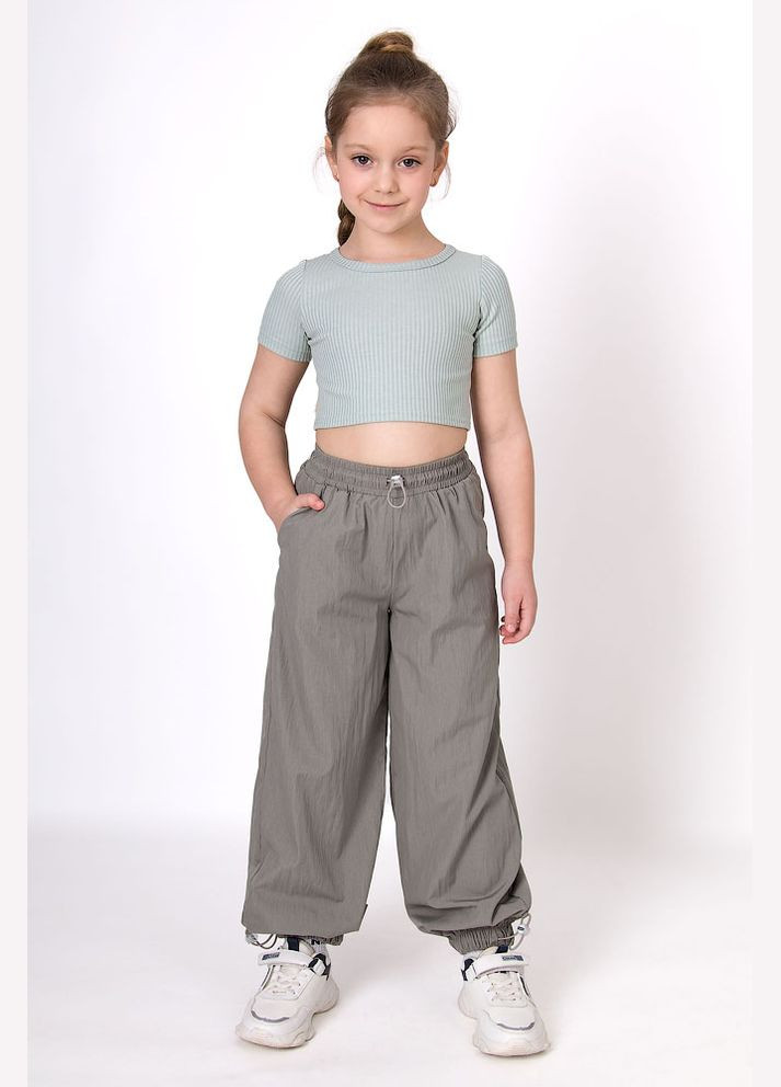 Серые летние брюки Mevis