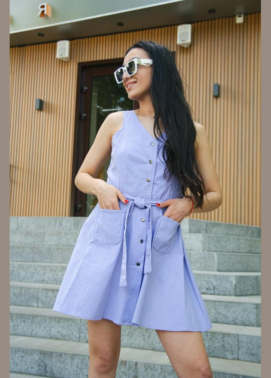 Летний женский лёгкий casual cарафан airy Intruder однотонный