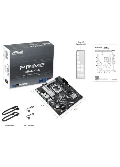 Материнська плата Asus PRIME B860M-K (366646873)
