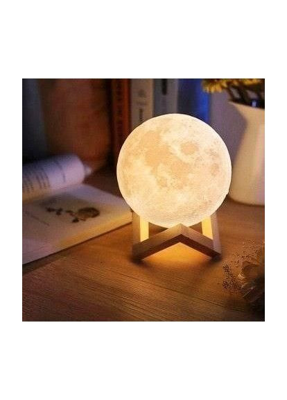 Настольная лампа светодиодная Луна на подставке, ночник Луна сенсорный для детской комнаты No Brand (361669607)