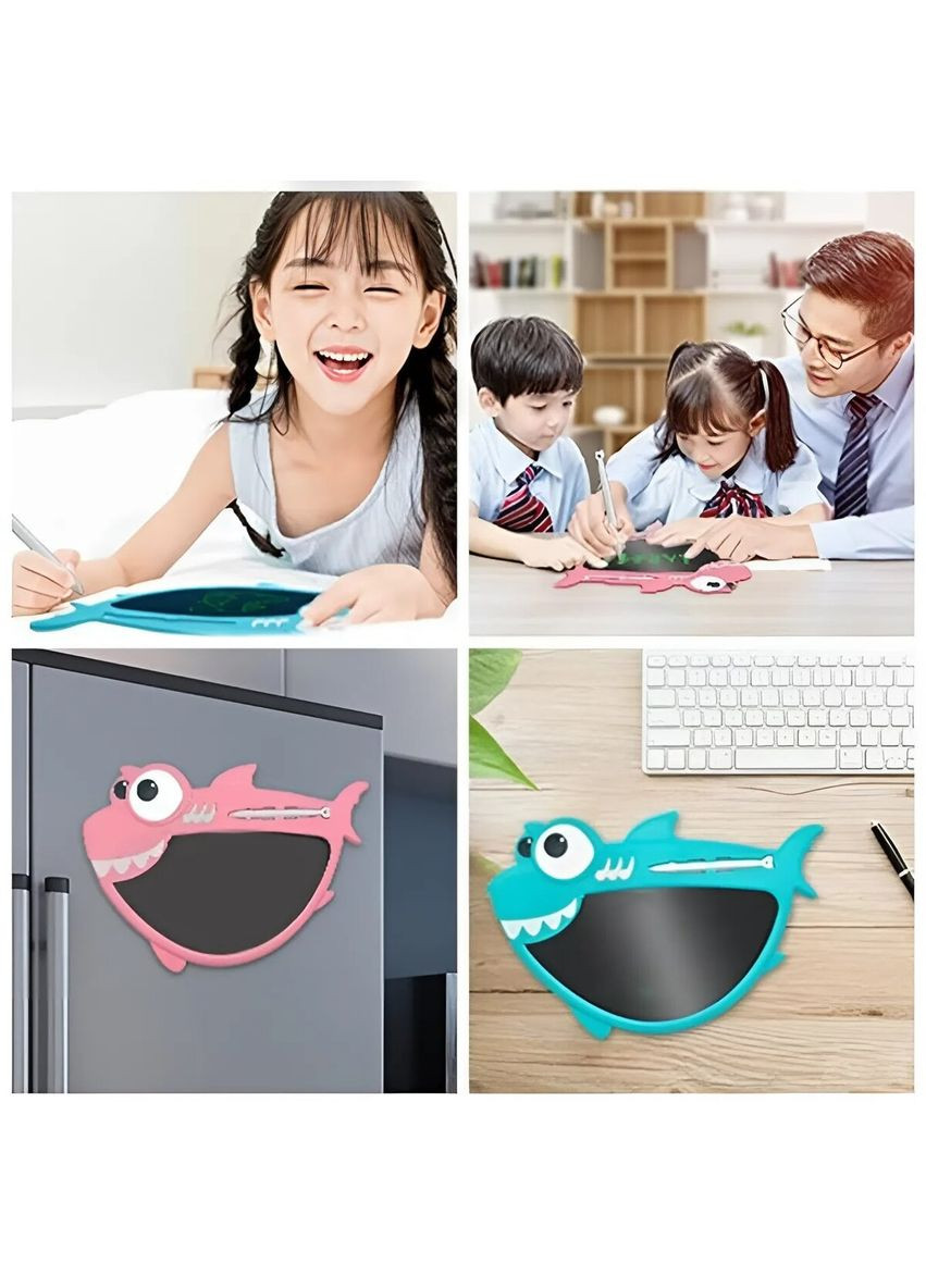 Графический планшет Kids Pad 9" Pink Kids SM Color Shark (345105727)