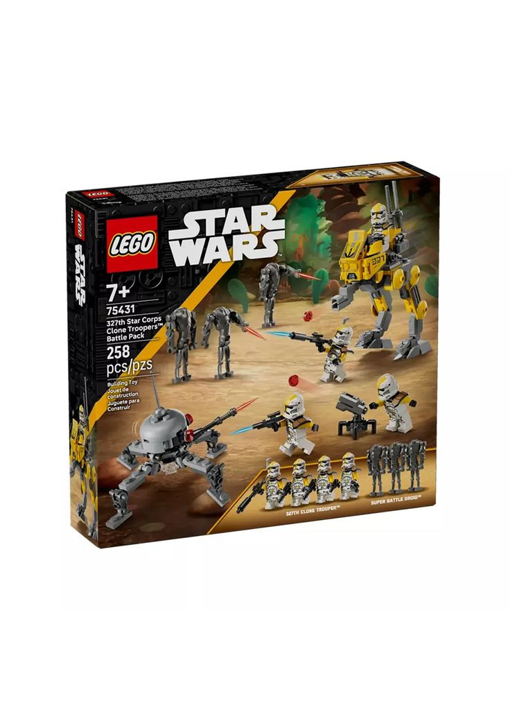 Конструктор Star Wars Бойовий загін бійців-клонів 327-го галактичного корпусу (75431) Lego (369674599)