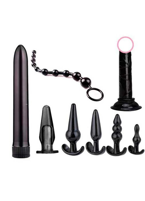 Анально-вагінальний набір із 8 предметів - Анальні іграшки No Brand (368893677)