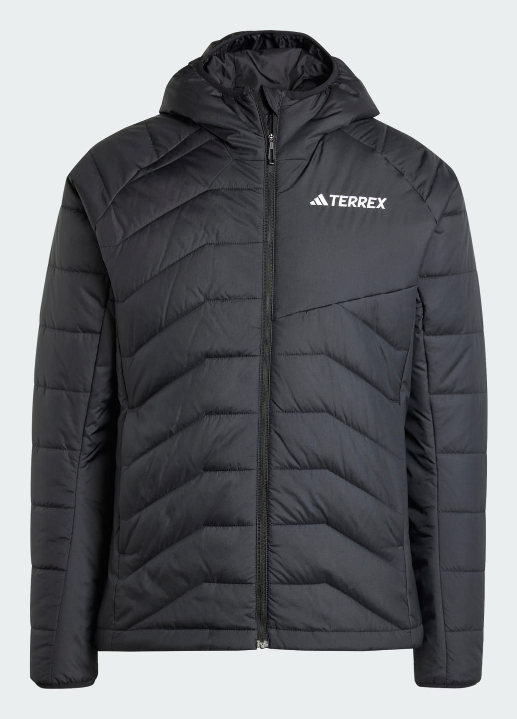 Чорна демісезонна куртка terrex multi synthetic insulated hooded adidas
