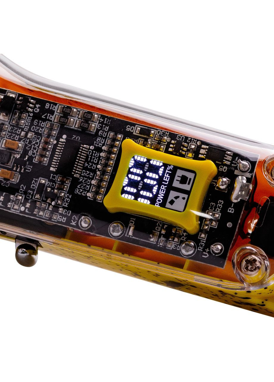 Машинка для стрижки волосся SK-LF-9970 акумуляторна з 8 насадками Жовтий Sokany (370974610)