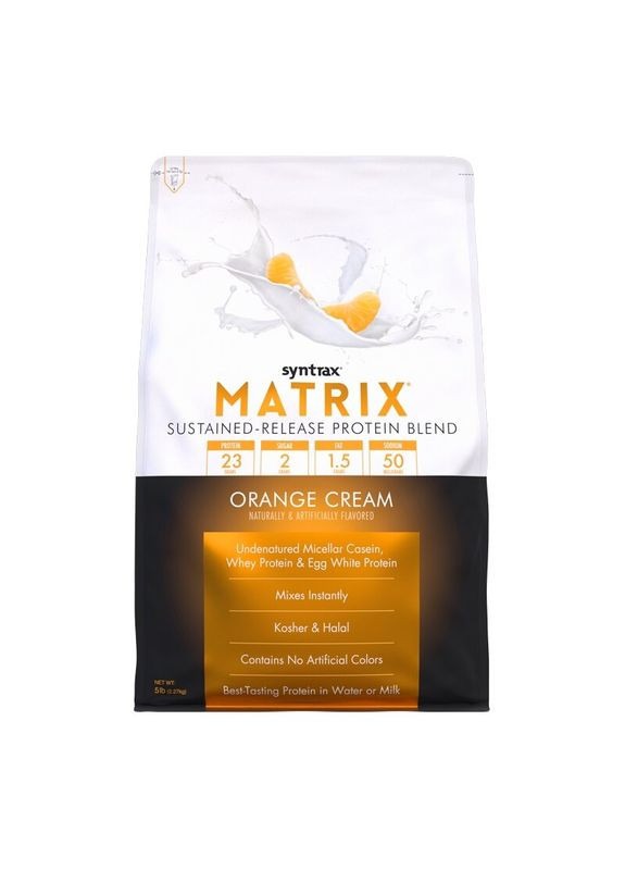 Протеин Matrix 2.27 кг - Апельсин Syntrax (355796811)