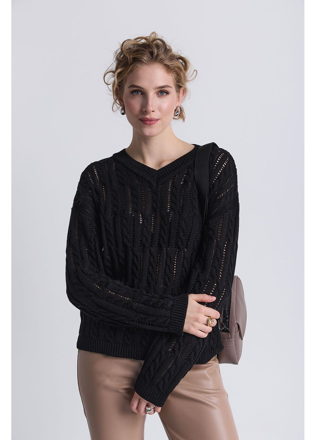 Джемпер з косами 2721 Triko Bakh (369095618)