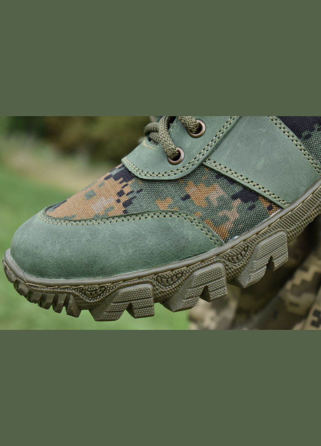 Военные Мужские Тактические Берцы Зимние. 36-48р Олива+Пиксель. Полностью Натуральная кожа! MSZM-1021 No Brand (301148060)