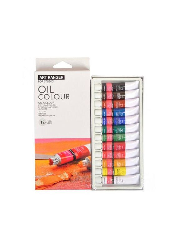 Масляні фарби у тубах 12 мл, 12 кольорів, EO1212C Josef Otten (280927781)