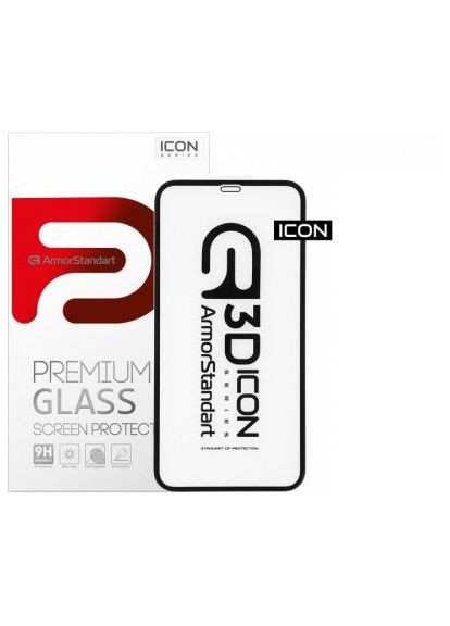 Стекло защитное Icon 3D Apple iPhone 12 Pro Max Black (ARM57194) ArmorStandart Icon 3D Apple iPhone 12 Pro Max Black (366703275)