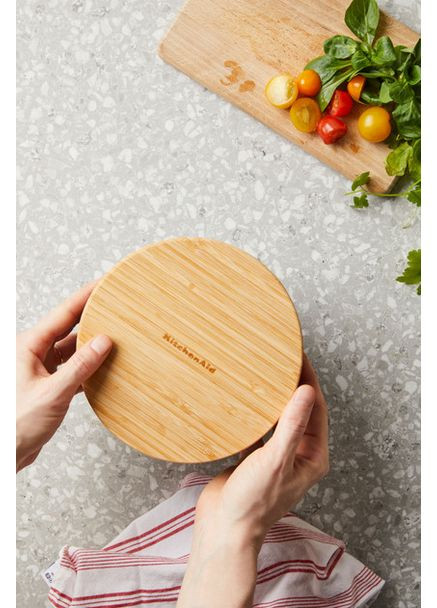 Миска с крышкой Matte Oven-to-table CC004972-001 15 см 1 л черная KitchenAid (368763957)