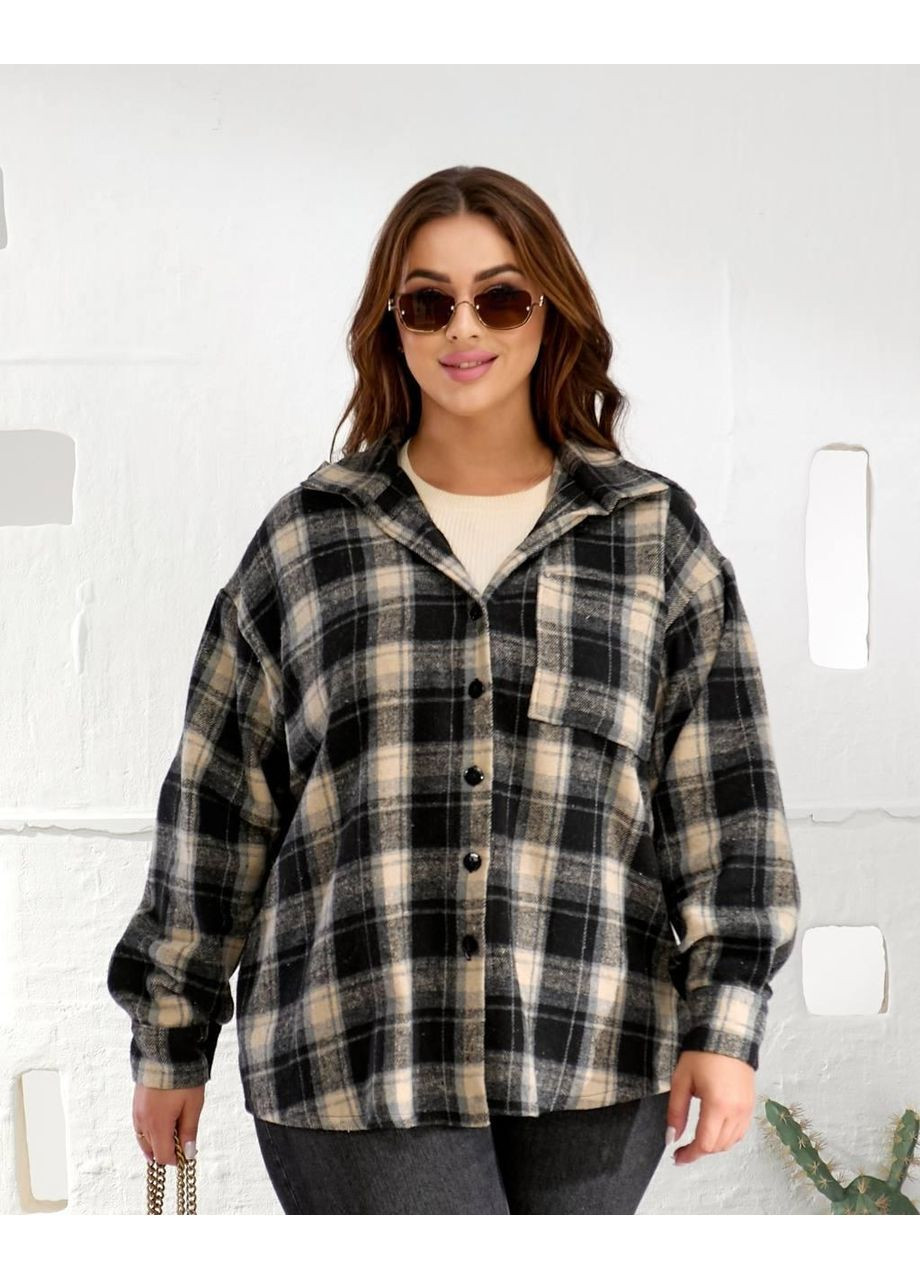 Жіноча сорочка з капюшоном з байки Sofia 304 (362024724)