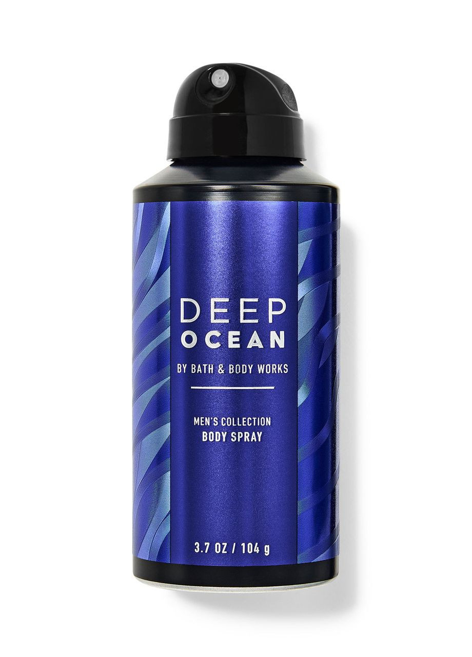 Спрей для тела мужской DEEP OCEAN 104 г Bath & Body Works (337695651)