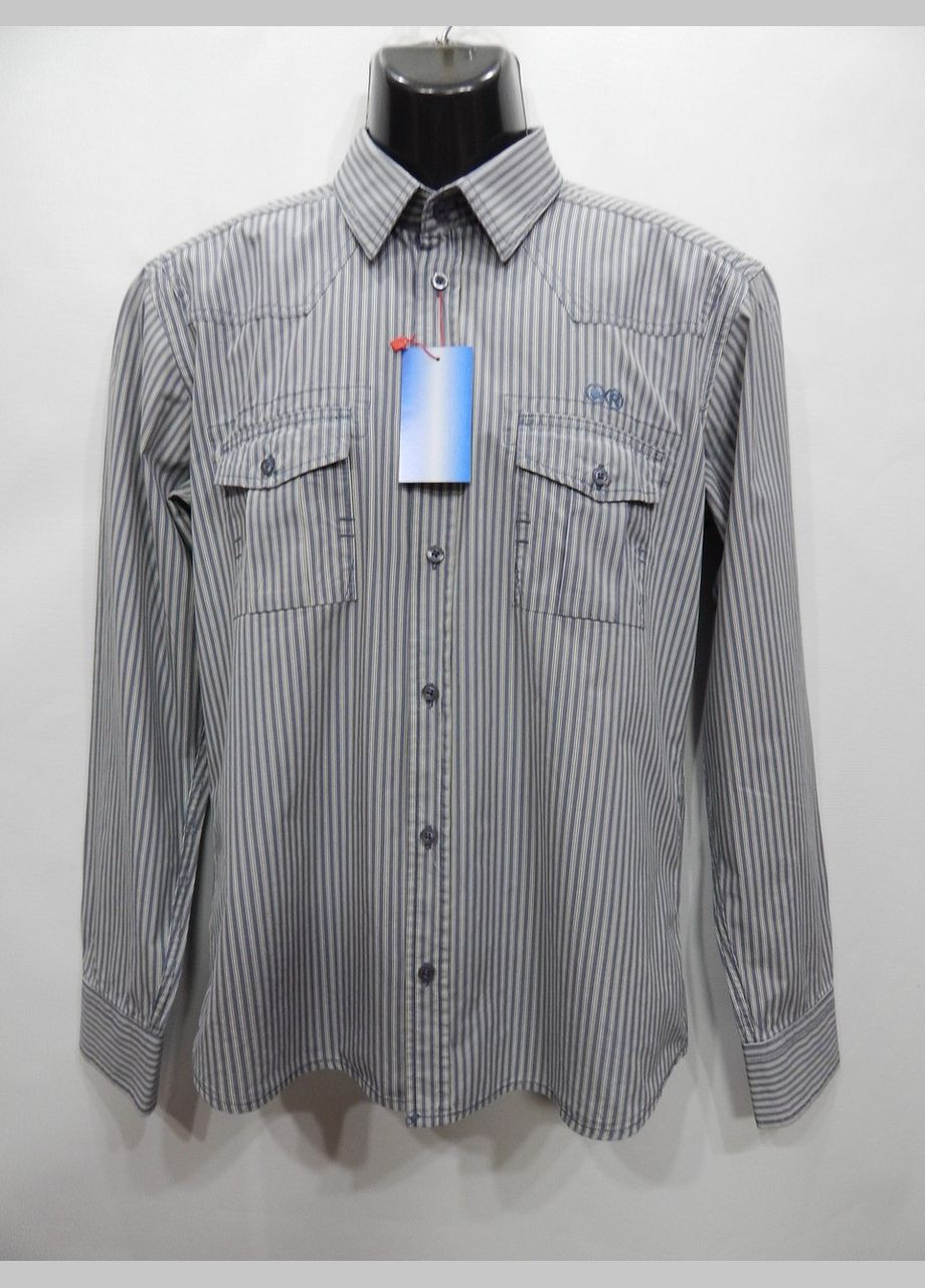 Синяя кэжуал рубашка Jack & Jones