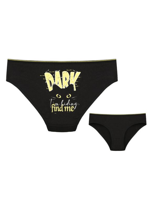Трусы подростковые слипы для девочки с принтом DARK Donella Сліпи (327031197)