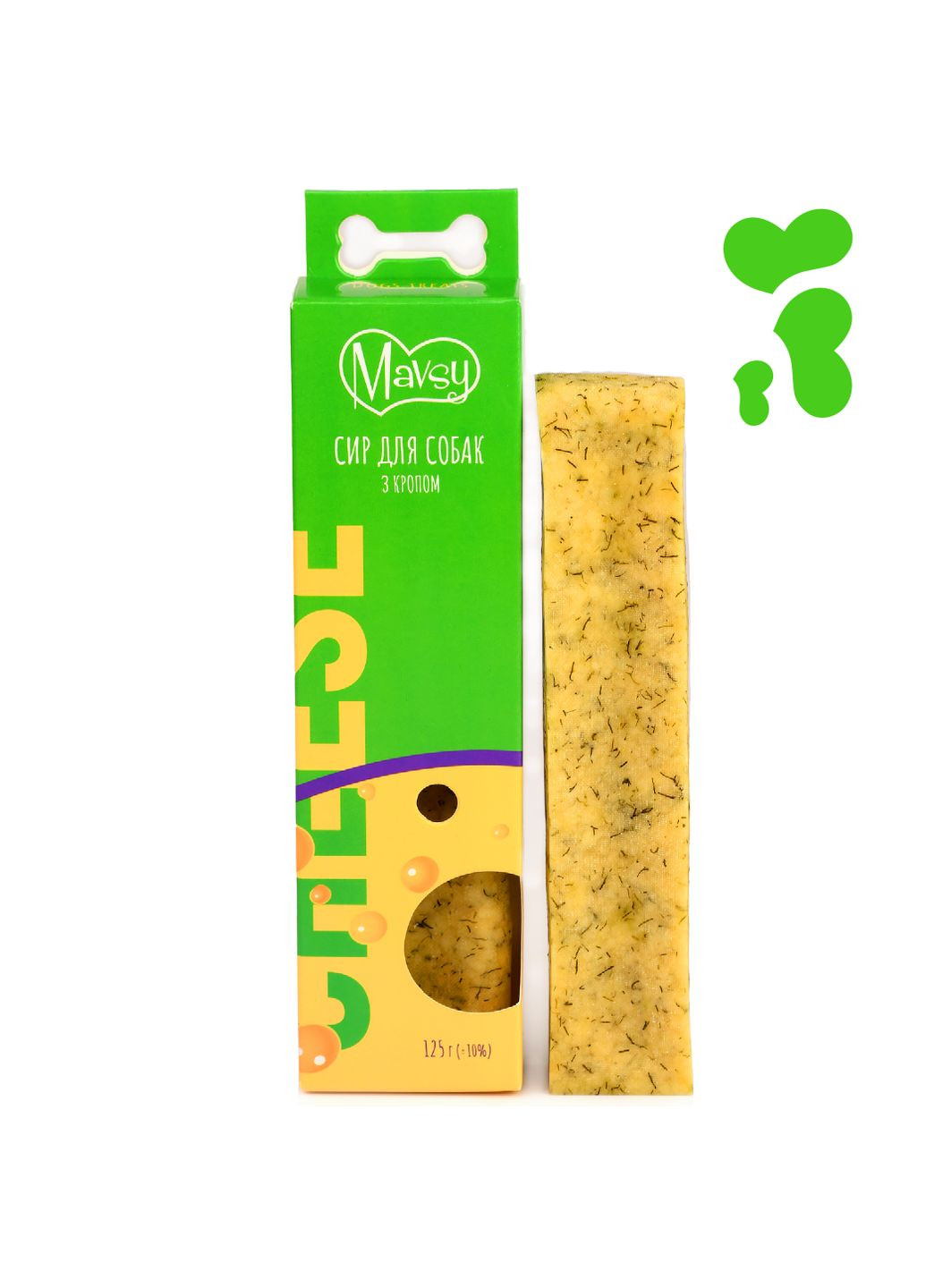 Ласощі для собак Сирні палички з кропом 125 г Mavsy (353515481)