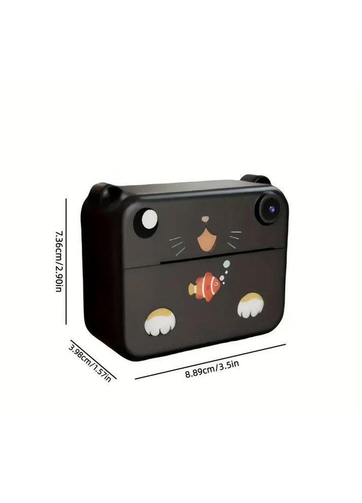 Детский фотоаппарат для мгновенной печати и записи видео SD-V1122 черный No Brand (359502907)