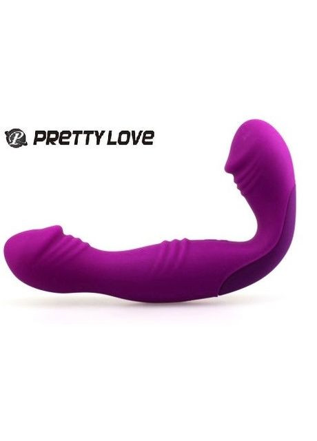 Безремневий страпон із вібрацією Pretty Love Angelo INTERSHOP Baile (341303580)