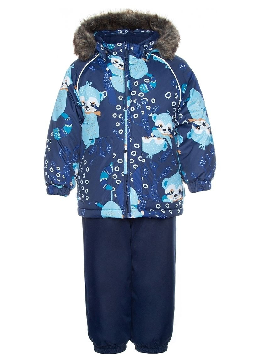 Темно-синяя комплект avery, р.74, темно-синий () Huppa 41780030-93486-074