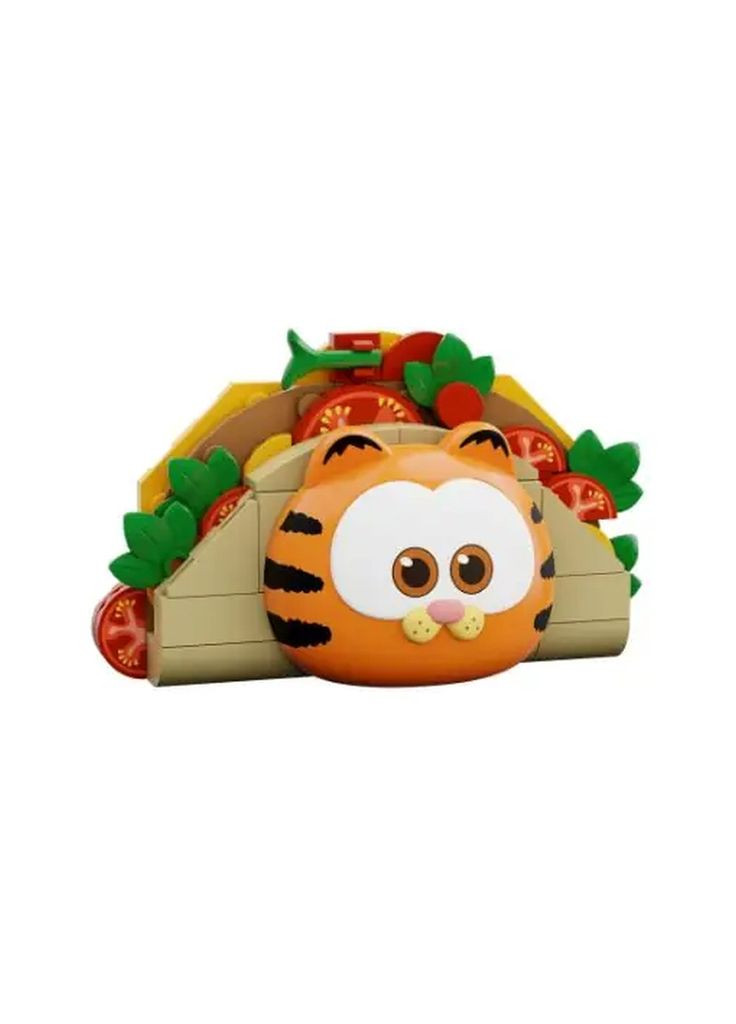 Конструктор (m482934) Pantasy Garfield Магніт на холодильник Тако (367064403)