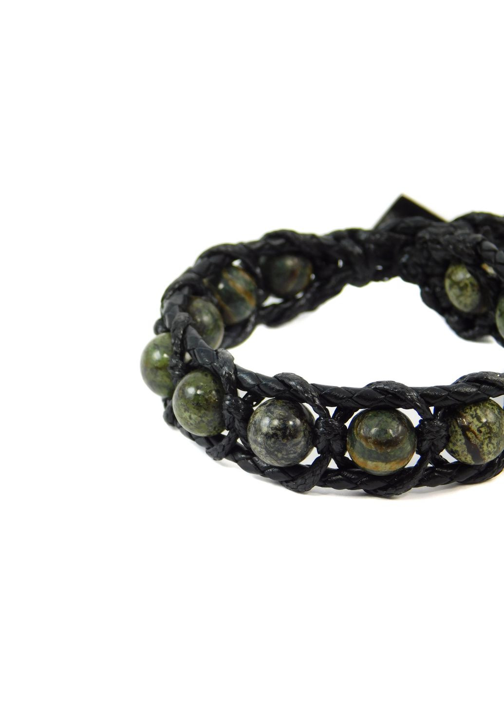 Эксклюзивный браслет кожа "Арест" Яшма 18 Fursa fashion (322316042)