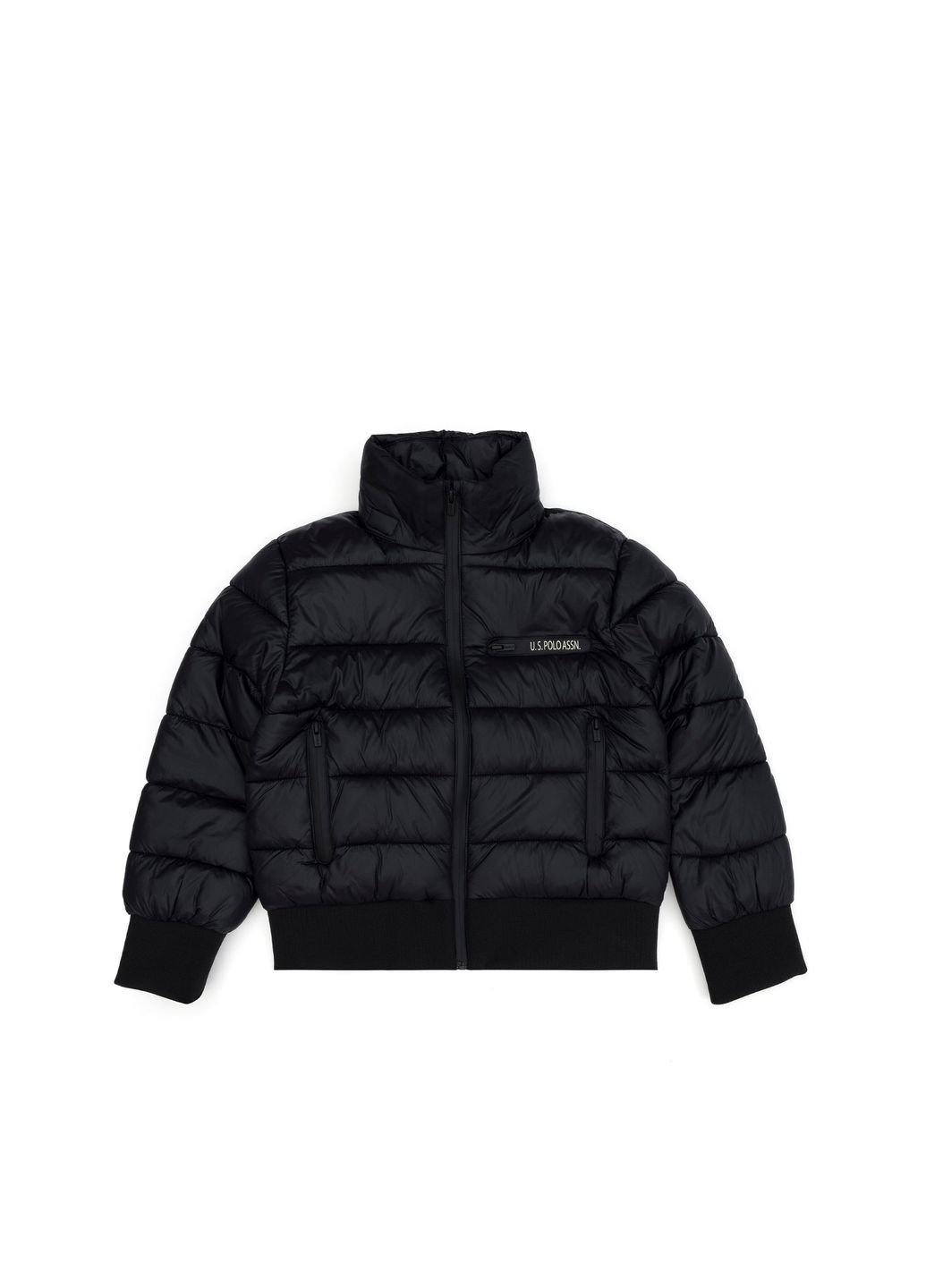 Черная куртка u.s. polo assn. на девочку U.S. Polo Assn.