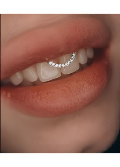 для пирсинга 6мм с камнями Золотой No Brand Кольцо-кликер (350316061)