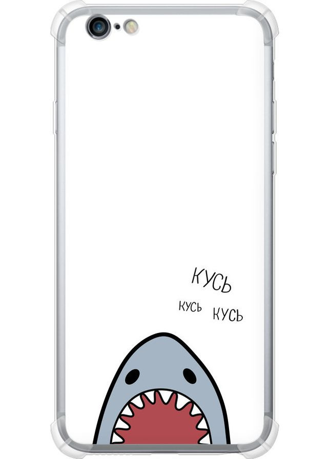 Силіконовий протиударний с посиленими кутами чохол 'Акула' для Endorphone Apple iPhone 6 Plus (306823078)