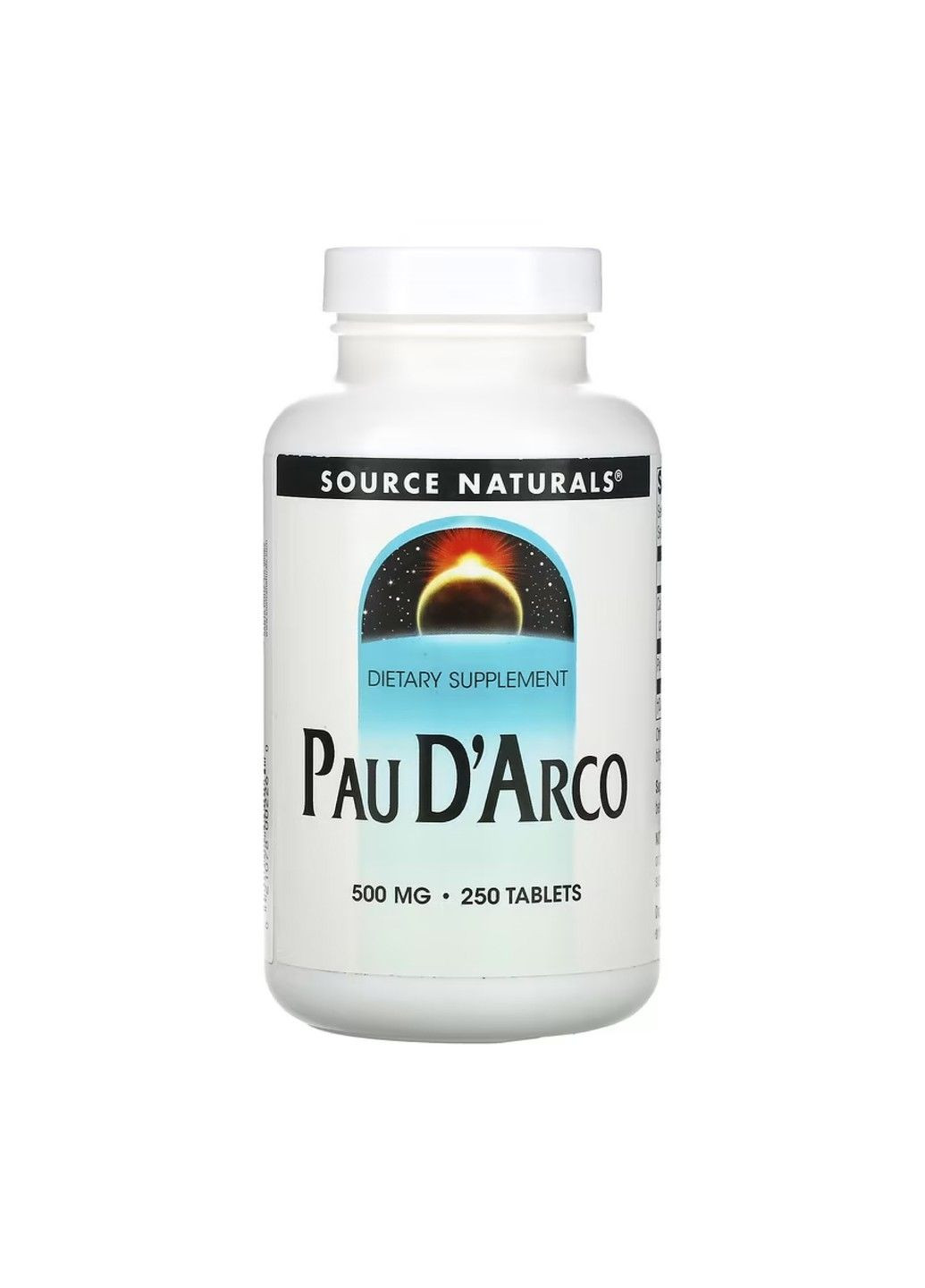 Кора мурашиного дерева, 500 мг, 250 таблеток Source Naturals (352197510)