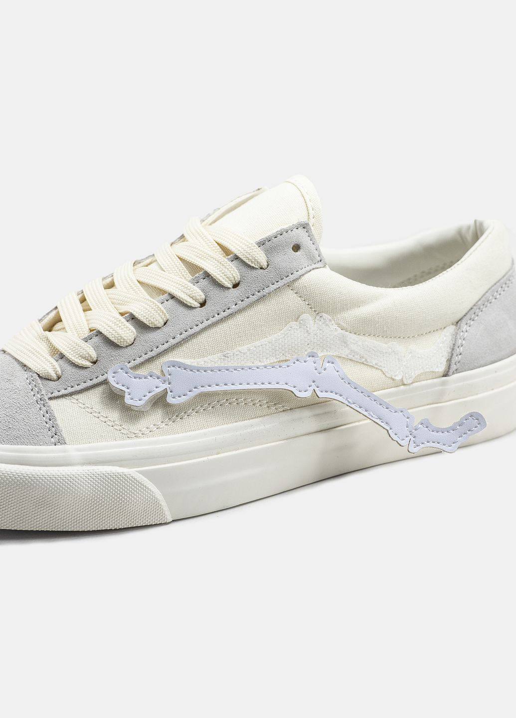 Бежевые демисезонные кроссовки мужские vans blends x og style 36 lx beige white | ванс блендс бежевые белые No Brand