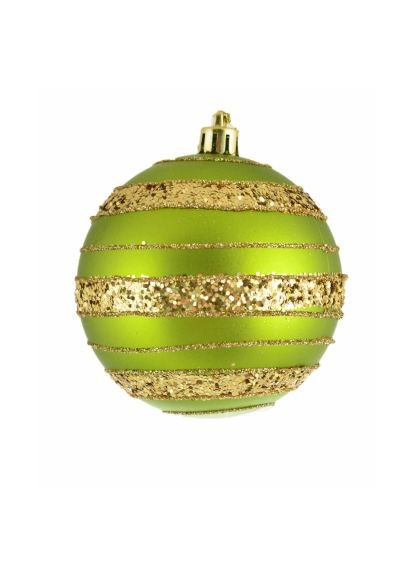Елочная игрушка Золотое яблоко шар зеленый 8 см (972952) YES! Fun Золоте яблуко куля зелений 8 см (369879854)