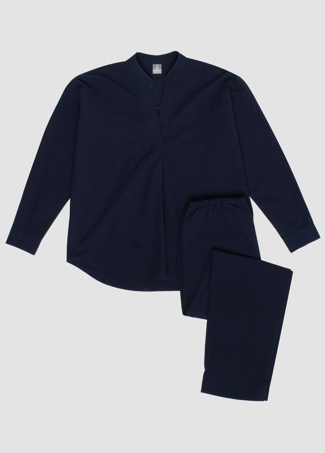 Синя піжама жіноча з вареної бавовни navy s Leglo