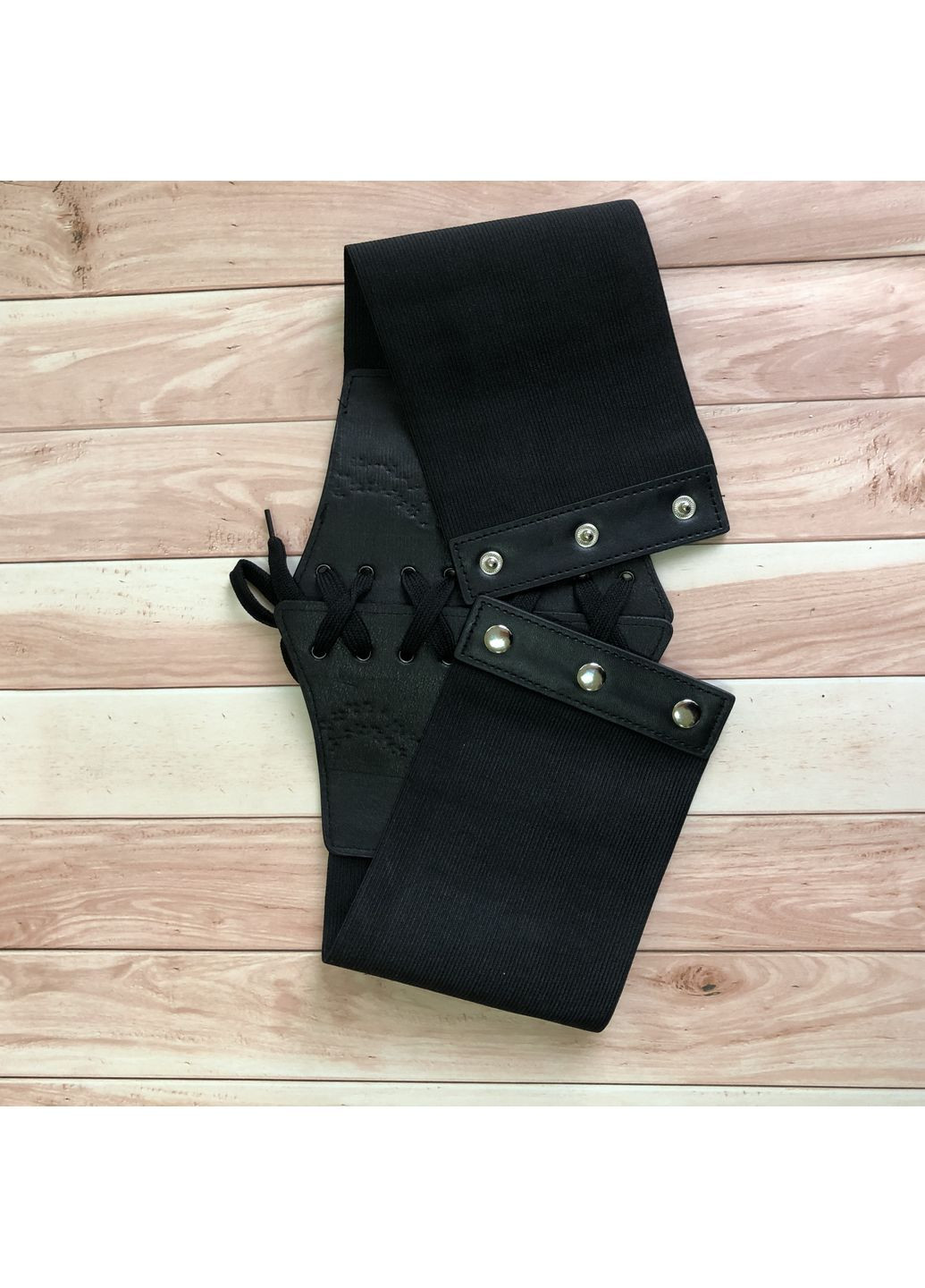 Широкий пояс-корсет ремінь ремінець пояс поясок на шнурівці (арт. 1609) No Brand (368708499)