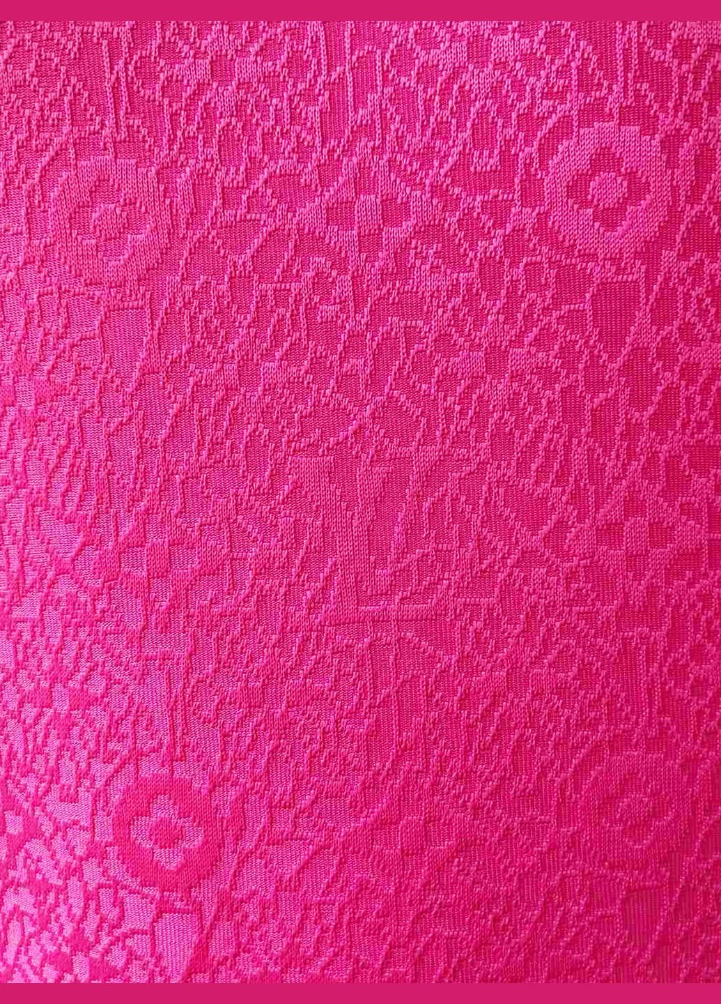 Комбинированная всесезон женский летний костюм футболка - топ и шорты, стрейчевый малиновый (lv - луи витон), трикотажная вискоза, хорошего качества No Brand