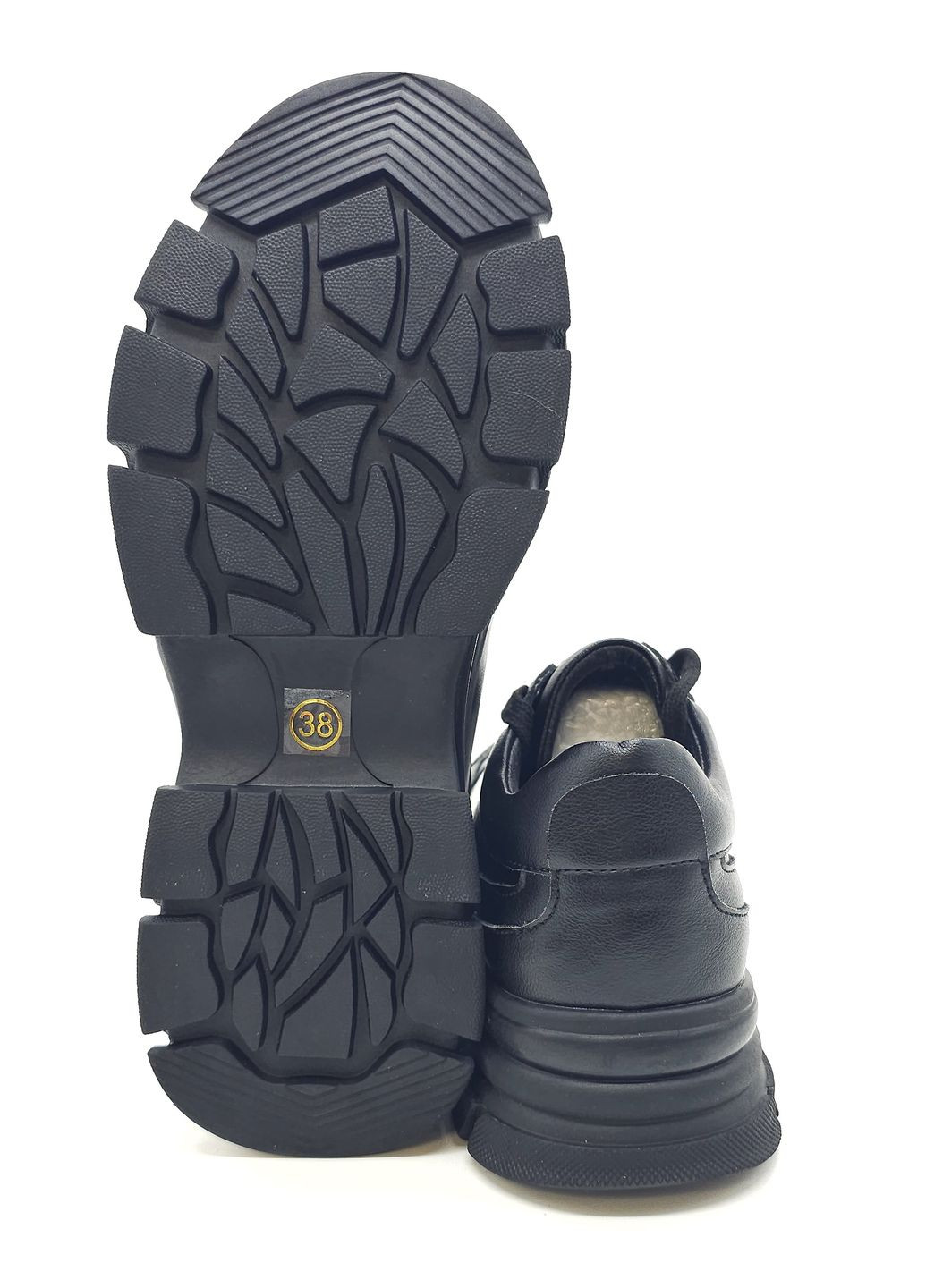 Жіночі туфлі чорні шкіряні L-11-36 23,5 см (р) Lonza (266777929)