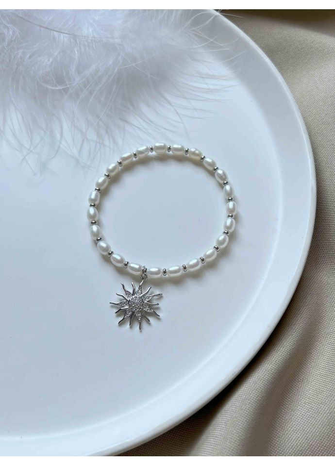 Жемчужный браслет с солнцем 5526 LeBijou (368559391)