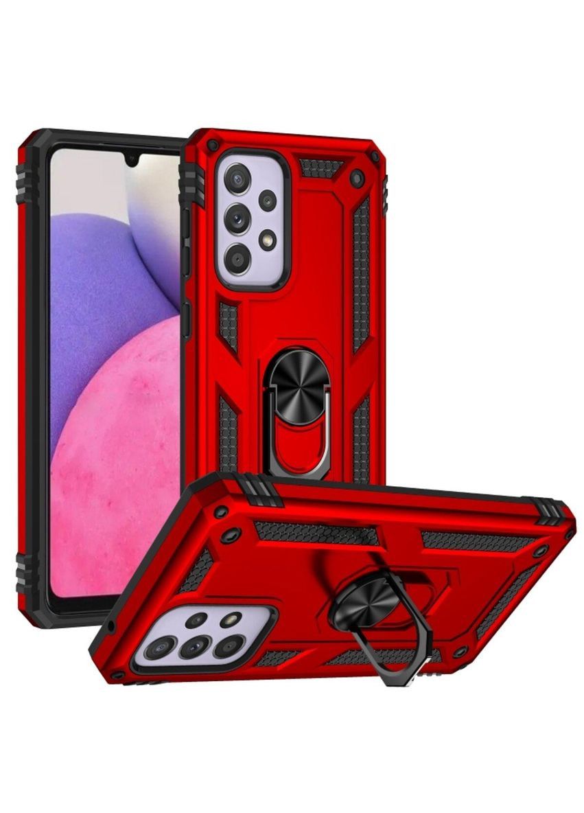 Чохол Robot Ring для Samsung Galaxy A33 5G Red Cosmic (304731106)