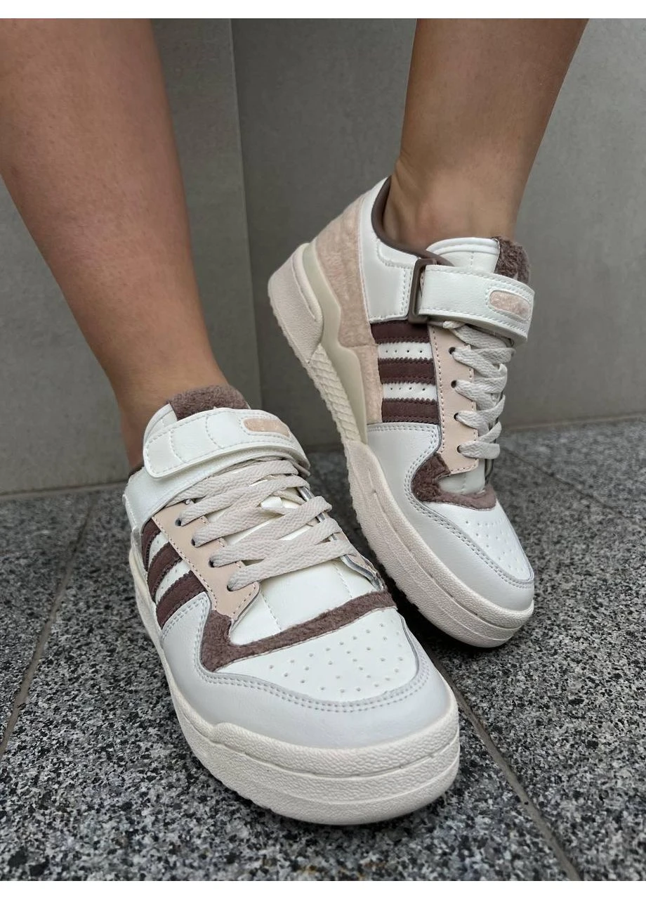Комбіновані кросівки чоловічі adidas low forum 8 адідас форум демісезон No Brand