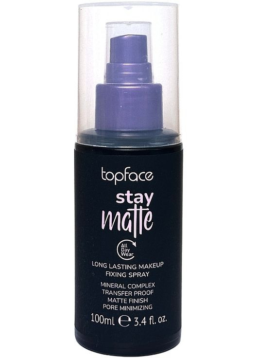 Спрей-фіксатор макіяжу "Stay Matte" Fixing Spray 100ml (1373418-16026671) TopFace (368658999)