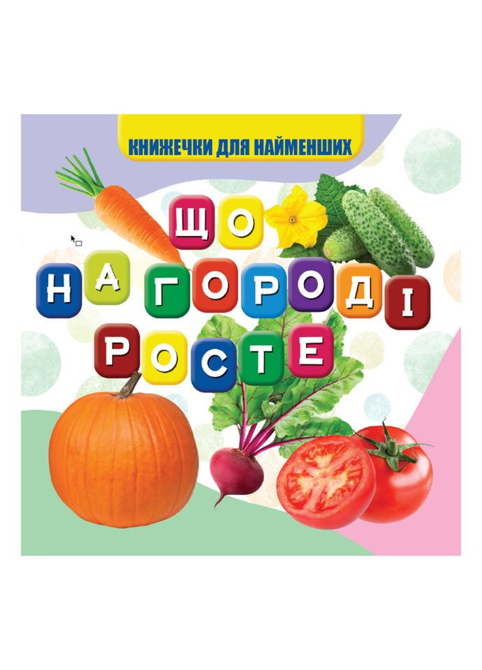 Моя первая книжечка Что растет на огороде VR06041705, 10 страниц Jumbi (304405739)