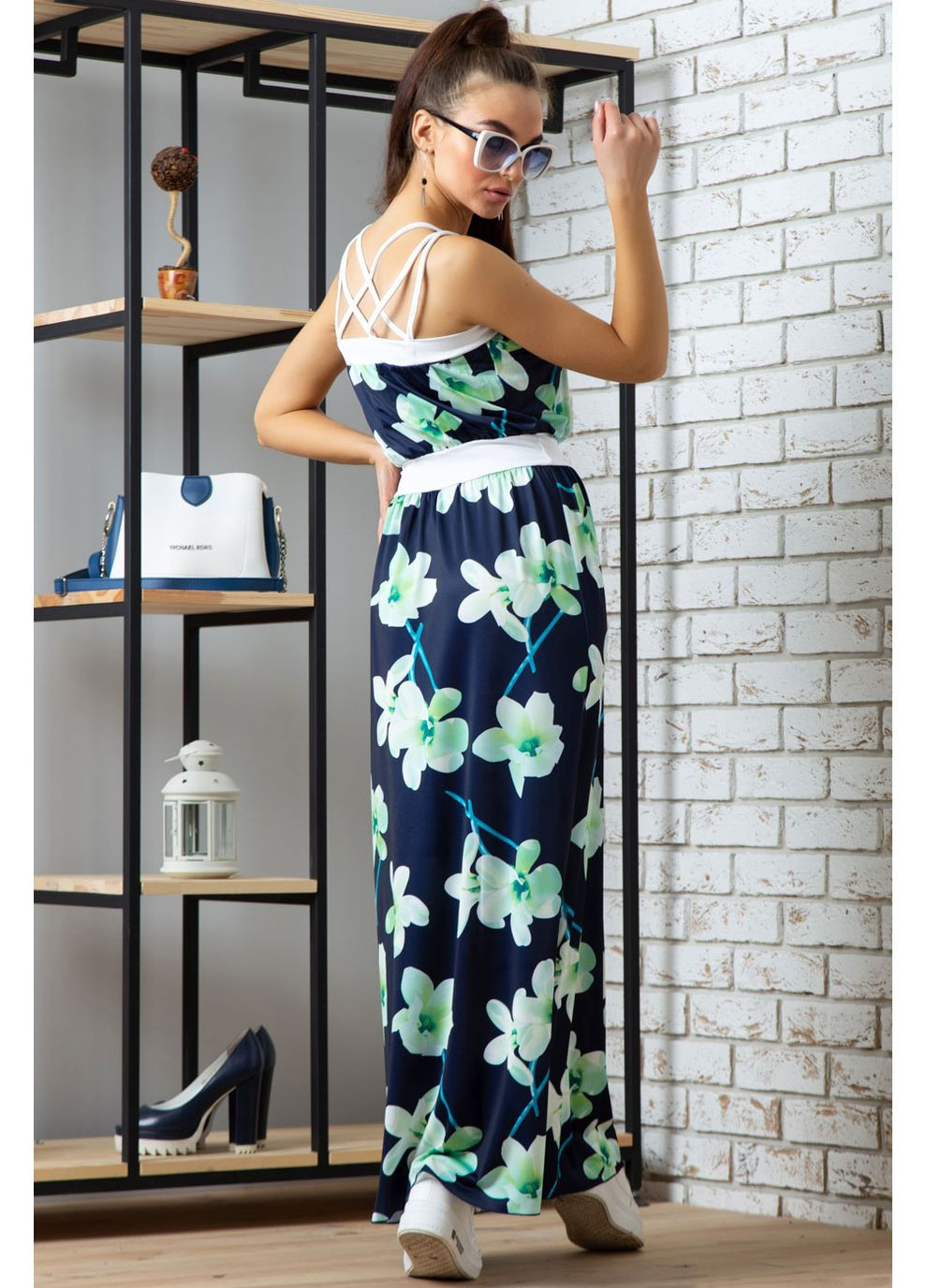 Синя сукня 204.1793 Seventeen